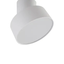 LED-spotlight Nivoria, Ø 14 cm, hvid, drejelig^Lindby Online