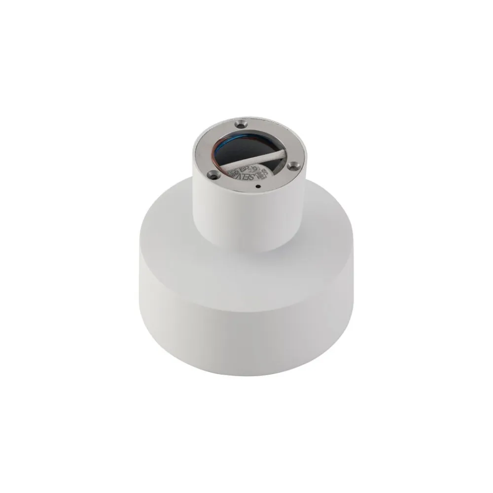 LED-spotlight Nivoria, Ø 14 cm, hvid, drejelig^Lindby Online