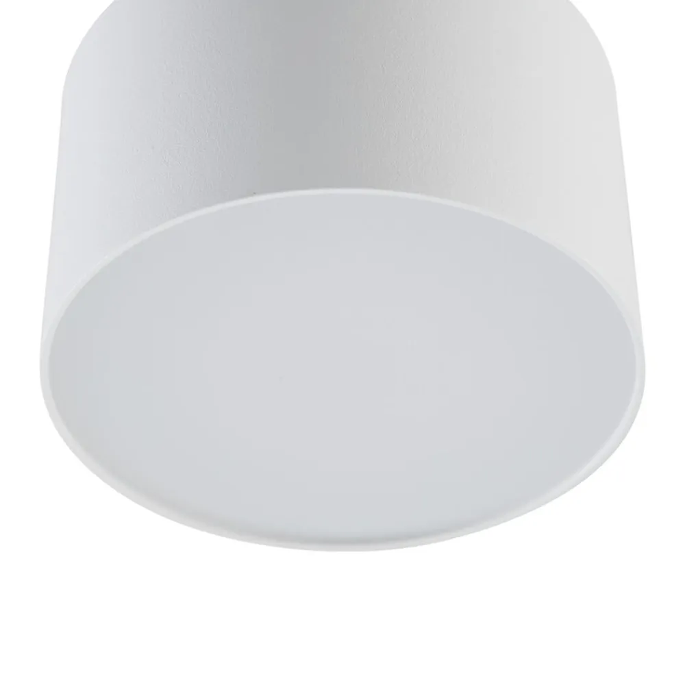 LED-spotlight Nivoria, Ø 11 cm, 9 W, hvid, metal^Lindby New