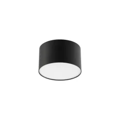 Lindby LED-spotlight Nivoria, 11 x 7 cm, sort, metal