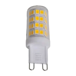 Lindby Led Pærer>LED-stiftsokkelpære, G9, 3 W, klar, 3.000 K, 330 lm