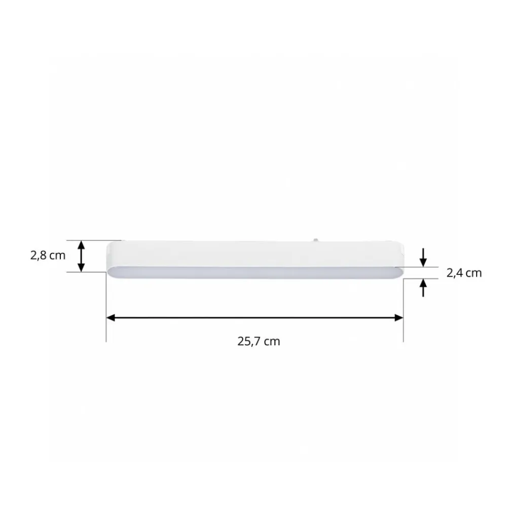 LED-strip 48 V Lumaro, hvid, 10W, plast, dæmpbar^Lindby New