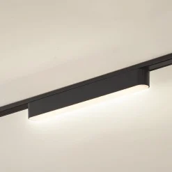 Lindby Gang|Skinnesystem>LED-strip 48 V Lumaro,sort,10W,plast,dæmpbar