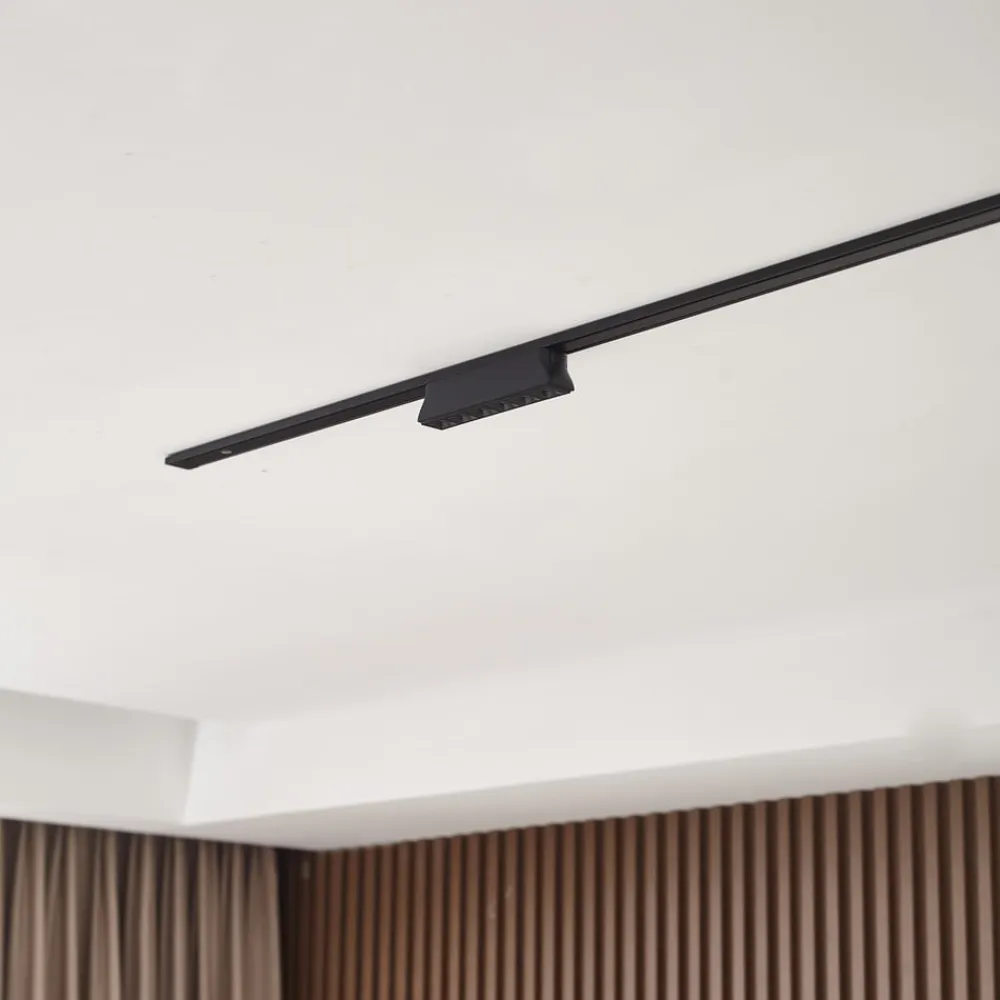 LED-strip 48 V Lumaro,sort,6 punkter,2,5cm,dæmpbar^Lindby Online