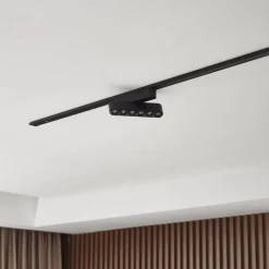 LED-strip 48V Lumaro,sort,6punkter,drejelig,dæmpbar^Lindby New