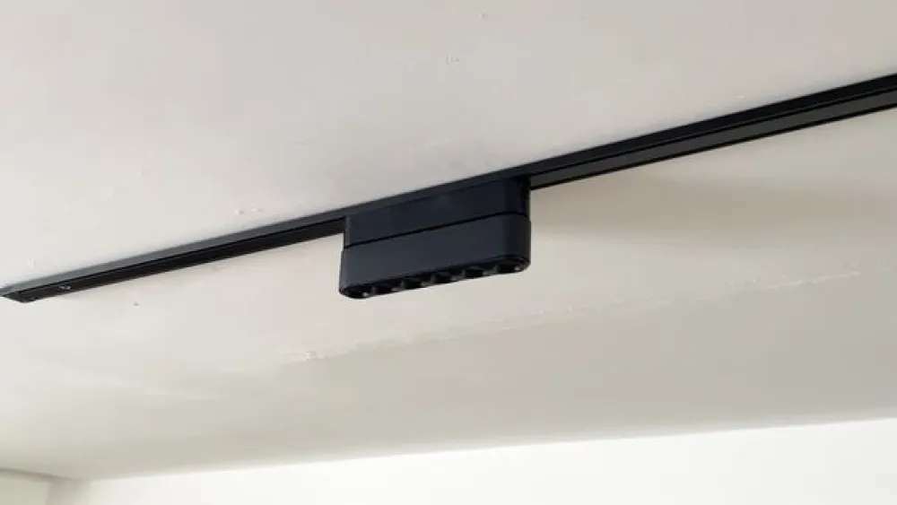 LED-strip 48V Lumaro,sort,6punkter,drejelig,dæmpbar^Lindby New