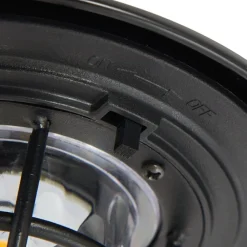 Lindby LED-udendørslampe Ketil, sort, jordspyd, batteri