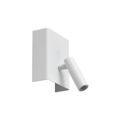 LED-væglampe Agit, hvid, metal, touchdæmper^Lindby New