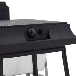 Lindby LED-væglampe Latarka, højde 24 cm, sensor