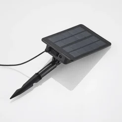 Lindby Lexiane LED-solcellelamper, 3-sæt, stål