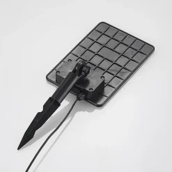 Lindby Lexiane LED-solcellelamper, 3-sæt, stål