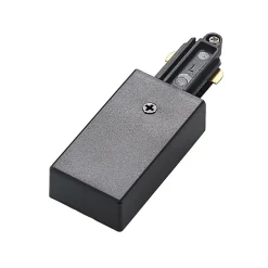 Lindby Skinnesystem>Linaro endefremføring, sort, 1-faset system