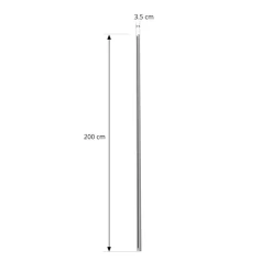 Linaro strømskinne, 2 m, hvid, 1-fase skinne^Lindby Outlet