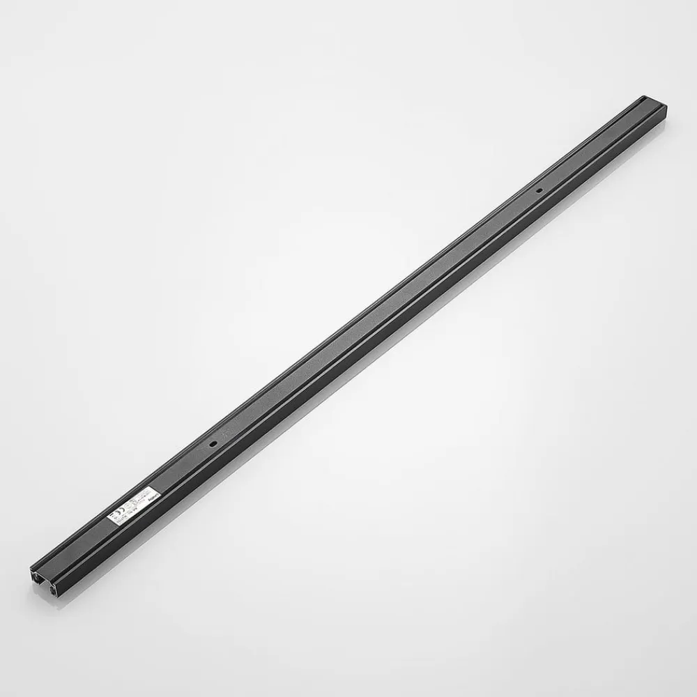 Lindby Linaro strømskinne, 1 m, sort, 1-fase skinne