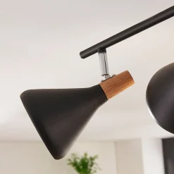 loftlampe Arina, 68 cm, sort, 4 lyskilder, E14^Lindby