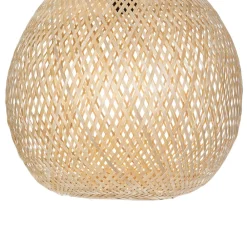 loftlampe Dabila, bambus, Ø 35 cm, E27^Lindby
