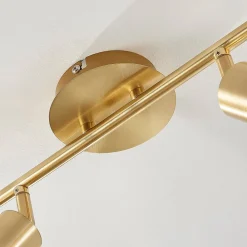 loftlampe Elaina, 30 cm, 2 lyskilder, messing, glas, E14^Lindby Clearance