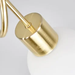 loftlampe Elaina, Ø52cm, 3 lyskilder, messing, glas, E14^Lindby Sale