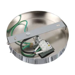 loftlampe Elviro, Ø 50 cm, kromfarvet, metal^Lindby Outlet