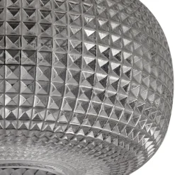 loftlampe Hildur, Ø 25 cm, røggrå, glas^Lindby Sale