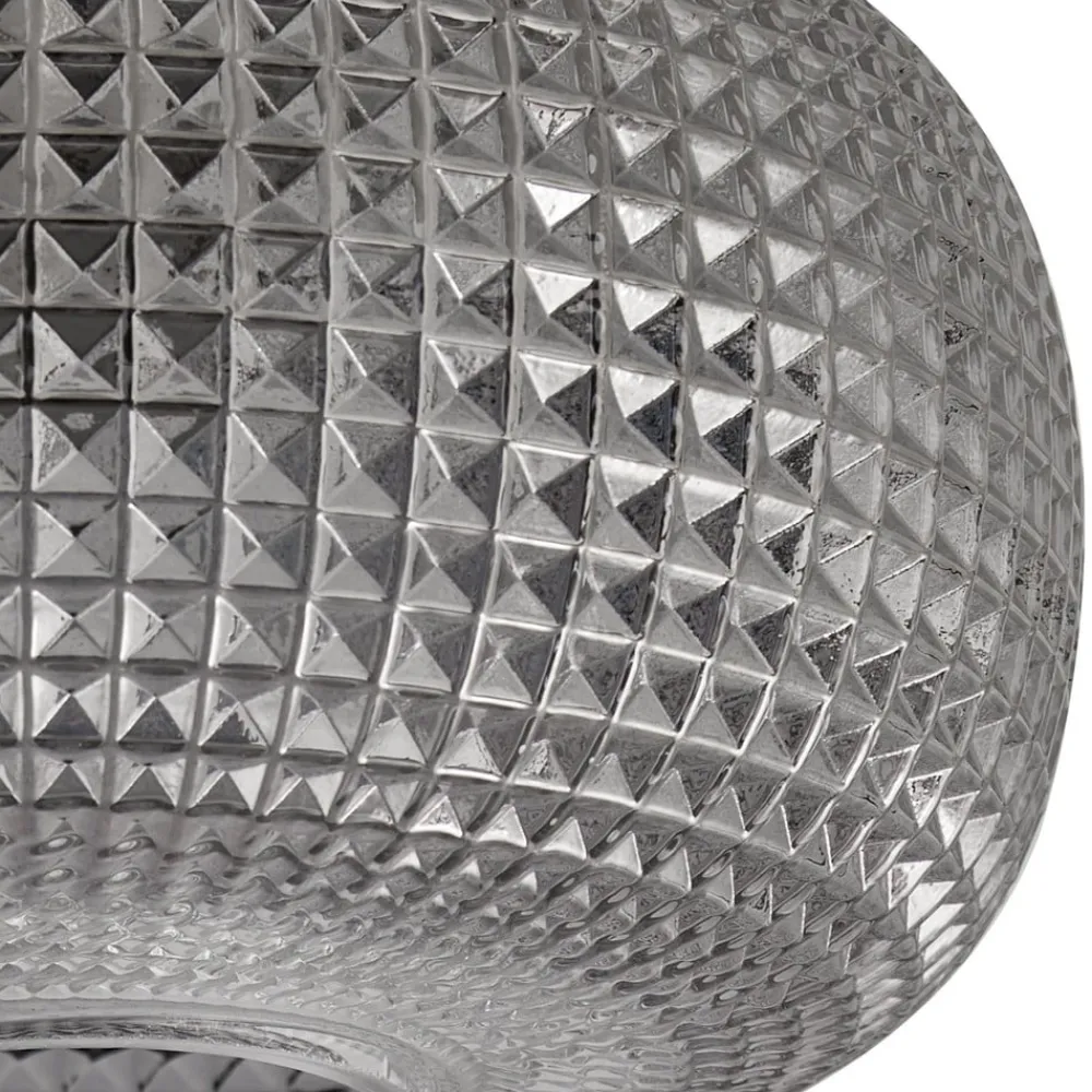 loftlampe Hildur, Ø 25 cm, røggrå, glas^Lindby Sale