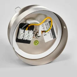 loftlampe Lennie, hvid, glas, Ø 20 cm, IP44, E27^Lindby Sale