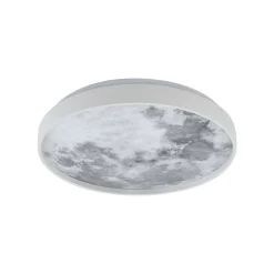 loftlampe Lune, plast, metal, 38 cm^Lindby Outlet