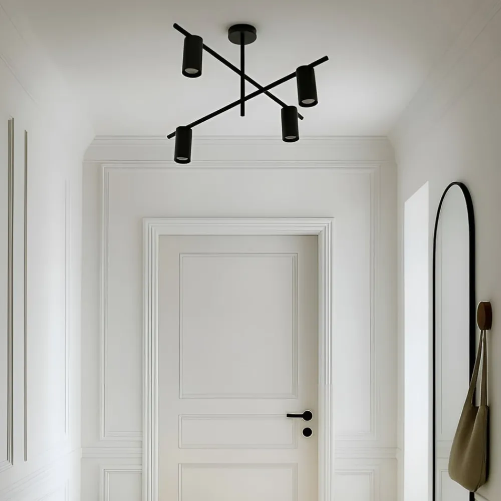 Lindby Loftlamper|Pendellamper>loftlampe Marilou, sandsort, 4 lyskilder, Ø 70 cm