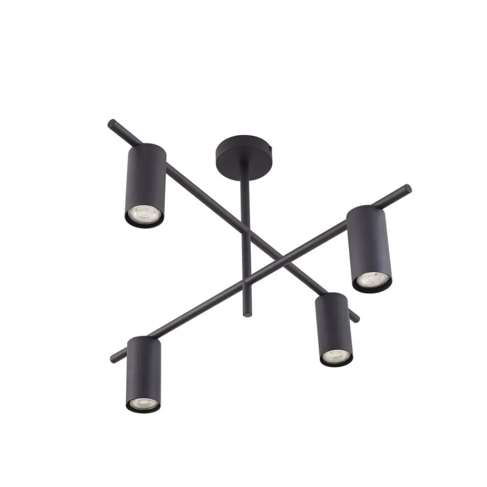 Lindby Loftlamper|Pendellamper>loftlampe Marilou, sandsort, 4 lyskilder, Ø 70 cm