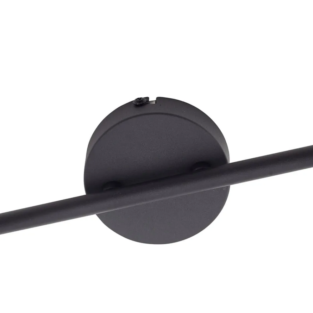 loftlampe Netty, 4 lyskilder, grå, glas^Lindby Hot