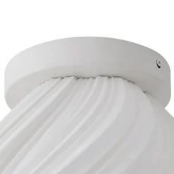 loftlampe Nuvia, højde 32 cm, hvid, 3D-print^Lindby Sale