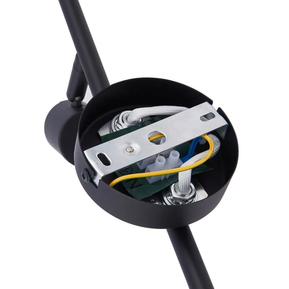 loftlampe Piena, sort, 4 lyskilder, metal, 70 cm^Lindby Online