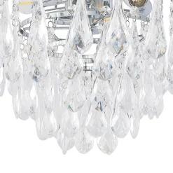 loftlampe Silino, grå, metal, Ø 40cm, E14^Lindby Discount