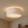 Lindby Loftlamper|Pendellamper>Loftlampe Soula, Ø 60 cm, beige, plast, E27