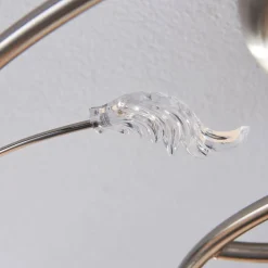 loftlampe Svean, 4-lys, hvid, glas, længde 42,5 cm^Lindby Best