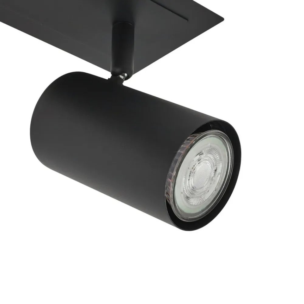 Lindby Loftlamper|Loftlamper>loftspot Joffrey, 80 cm, sort, 4 lyskilder, GU10