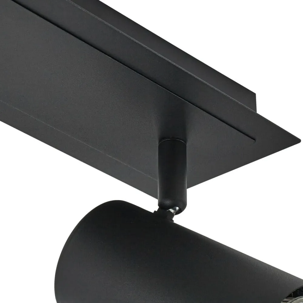 Lindby Loftlamper|Loftlamper>loftspot Joffrey, 80 cm, sort, 4 lyskilder, GU10