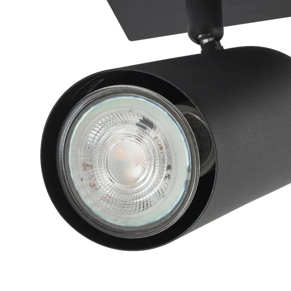 Lindby Loftlamper|Loftlamper>loftspot Joffrey, 80 cm, sort, 4 lyskilder, GU10