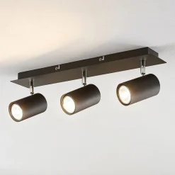 Lindby Gang|Loftlamper>loftspot Joffrey, 49 cm, sort, 3 lyskilder, GU10