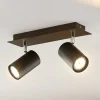 Lindby Gang|Loftlamper>loftspot Joffrey, 31 cm, 2 lyskilder, sort, GU10