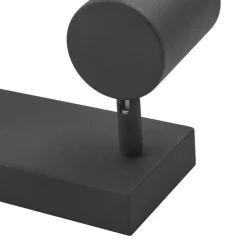 Lindby loftspot Jorell, 35 cm, sort, 3 lyskilder, metal