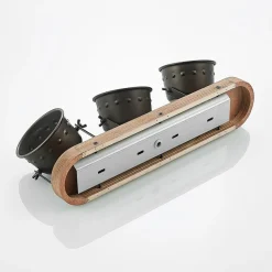 loftspot Rubinjo, 45 cm, 3 lyskilder, træ, GU10^Lindby New