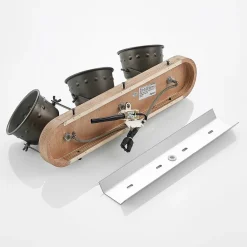 loftspot Rubinjo, 45 cm, 3 lyskilder, træ, GU10^Lindby New