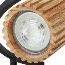 loftspot Stralino, 3 lyskilder, Ø31cm, træ, GU10^Lindby Clearance