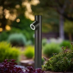 Lindby Gadebelysning>Lolani vejlampe i aluminium 1 lyskilde 60 cm