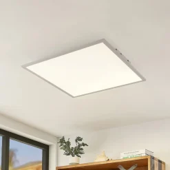 Lindby Arbejdsrum/Kontor|Gang>Luay LED-panel, 60 x 60 cm, hvid, 3000-6000K