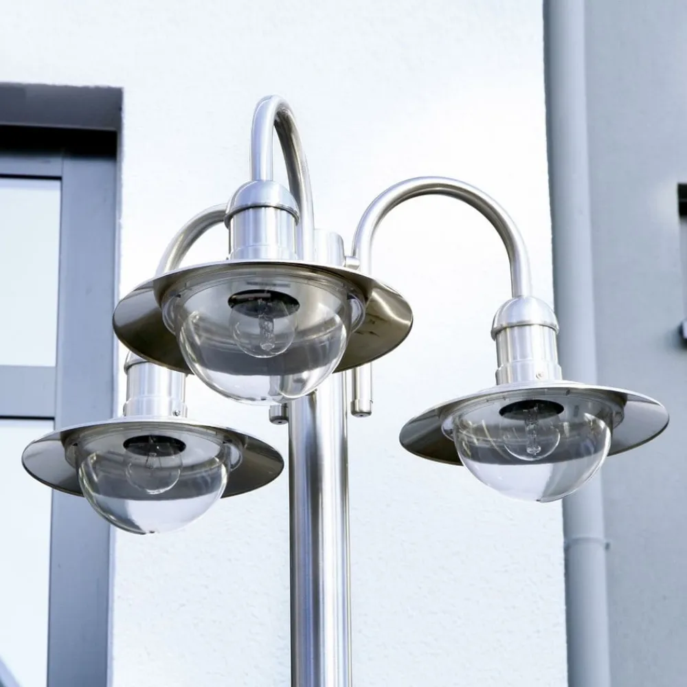 lygtepæl Damion, 200 cm, 3 lyskilder, E27, IP44^Lindby Sale