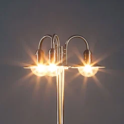 lygtepæl Damion, 200 cm, 3 lyskilder, E27, IP44^Lindby Sale