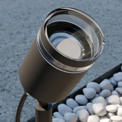 Margrit spot med jordspyd, mørkegrå^Lindby Discount