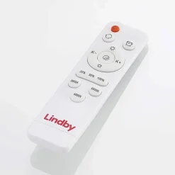 Melchioris LED-loftlampe, rund^Lindby